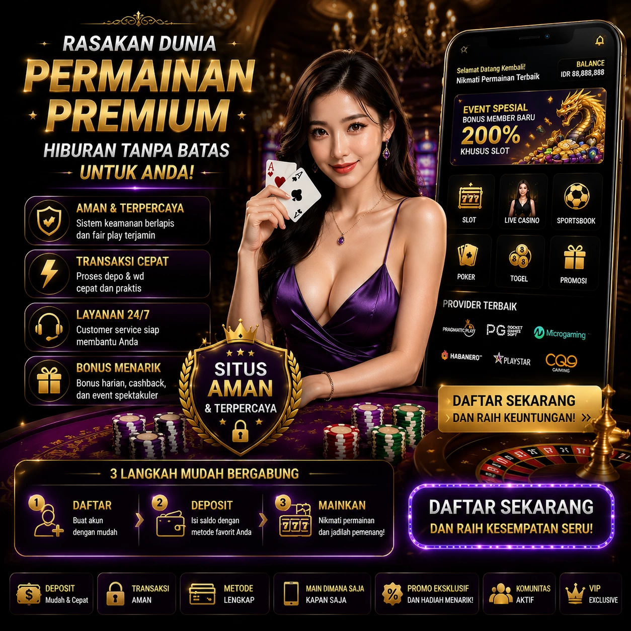 99aset APK — gak dipotong pulsa